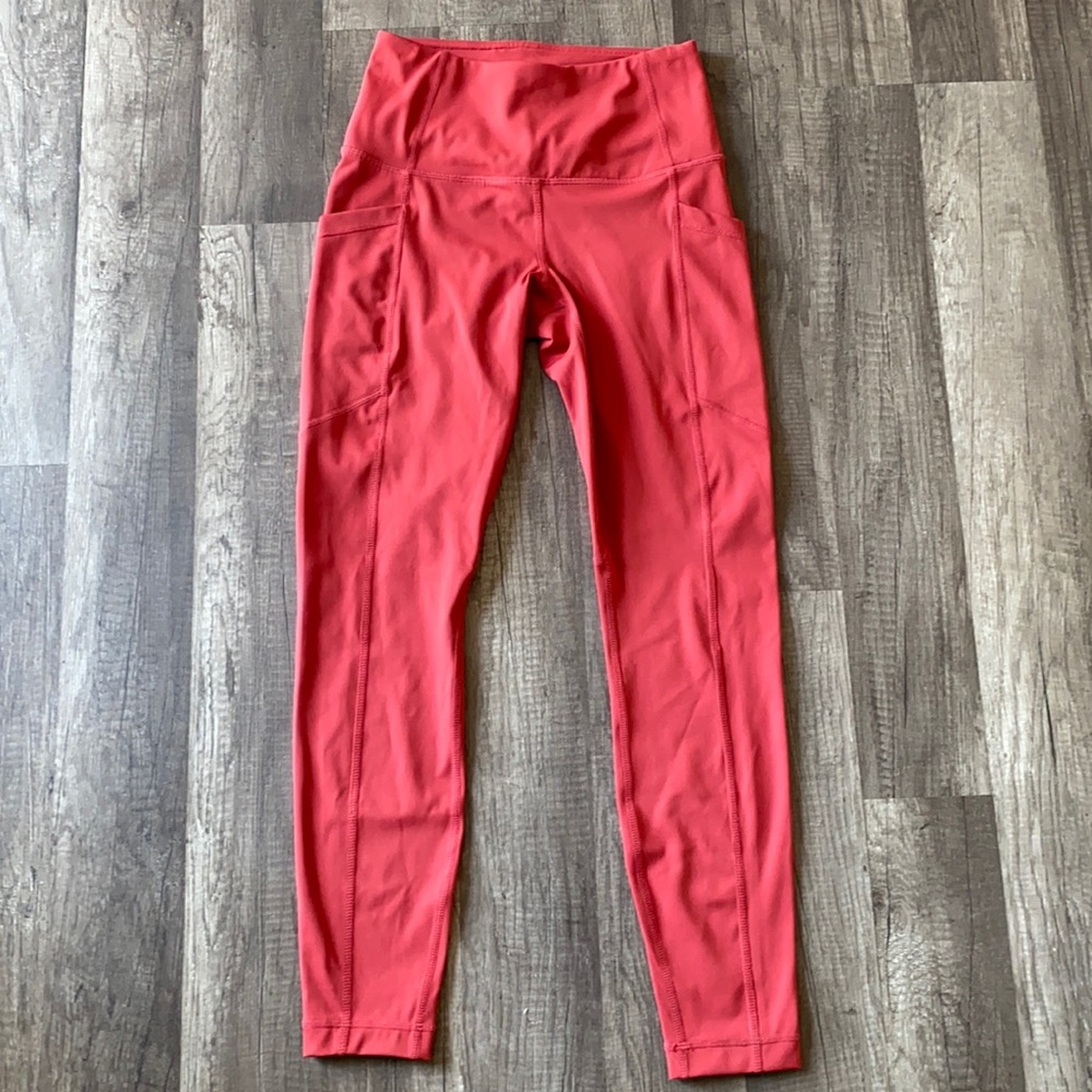 90 degree by reflex red sport leggings size XS